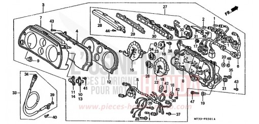 METER (ST1100AN/AP/AR) ST1100AR de 1994